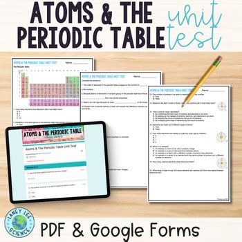 Physical Science: 4.10: Unit Test: Atoms .